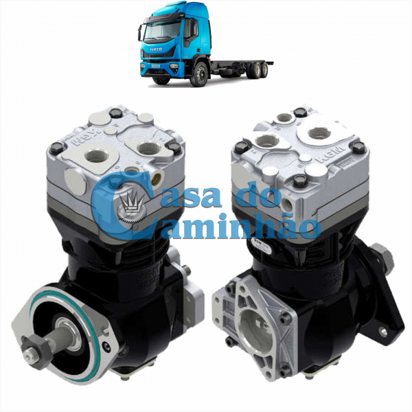 COMPRESSOR DE AR FREIO  - IVECO TECTOR  / EUROCARG...