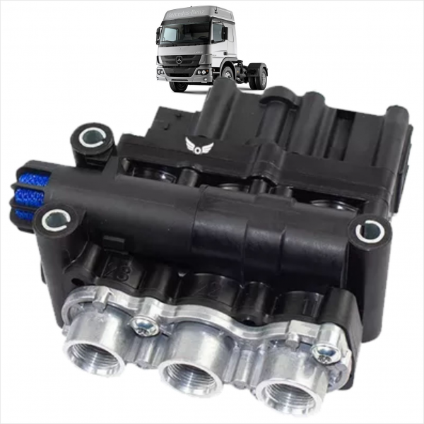 VÁLVULA SOLENOIDE SUSPENSÃO - MBB ATEGO / ACTROS...