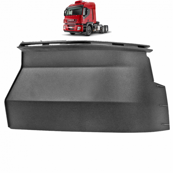 MOLDURA DO DEFLETOR ESQUERDO - IVECO STRALIS 08/11 504156594