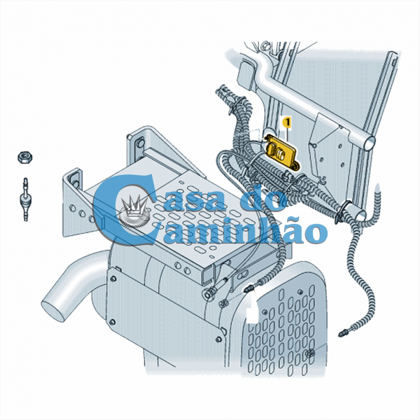 SENSOR ARLA NOX 24V - VOLKSWAGEN CONSTELLATION  / FORD CARGO