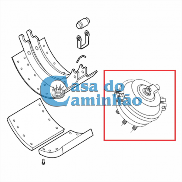 CUICA DE FREIO 30X30 - VOLKSWAGEN / FORD / IVECO / CARRETAS