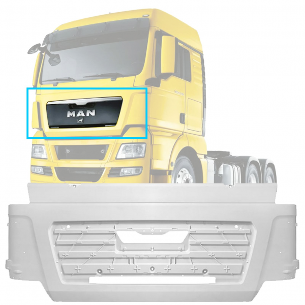 CAPO FRONTAL DIANTEIRO - MAN TGX 2012/... 81611106...