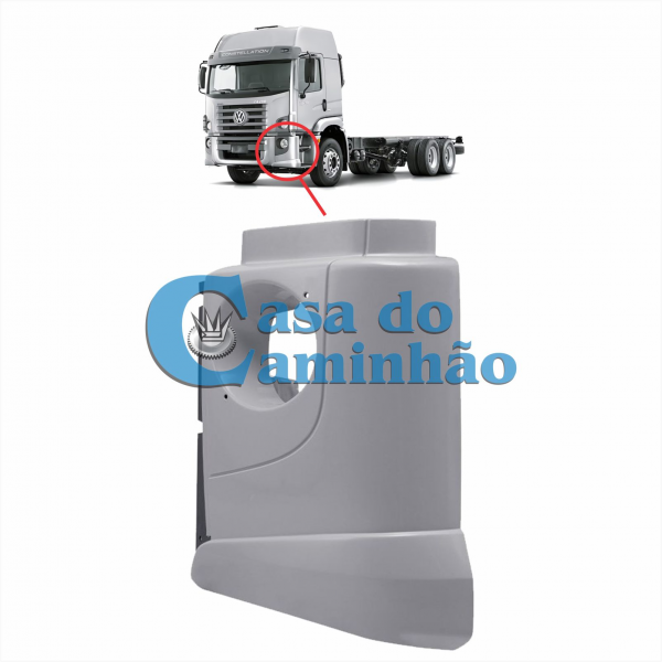 PONTEIRA PARACHOQUE LE - VOLKSWAGEN CONSTELLATION 2S2807075
