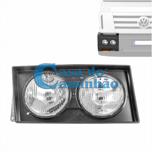 FAROL DIANT, DIREITO - VW WORKER  E TITAN 2003/... 2S0941008