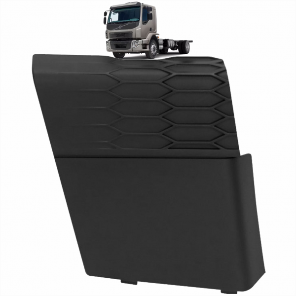 Tampa Parachoque L.d. Volvo Vm 270 Bl Fibras*