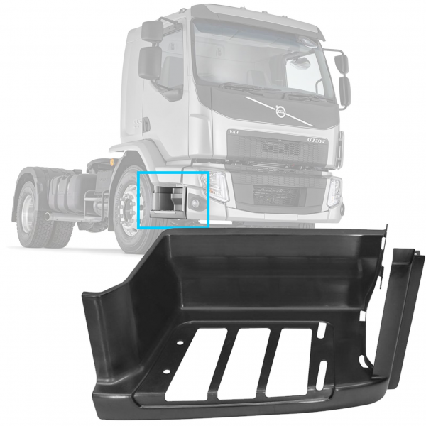 ESTRIBO INFERIOR DIREITO - VOLVO VM 2020/... - 841...