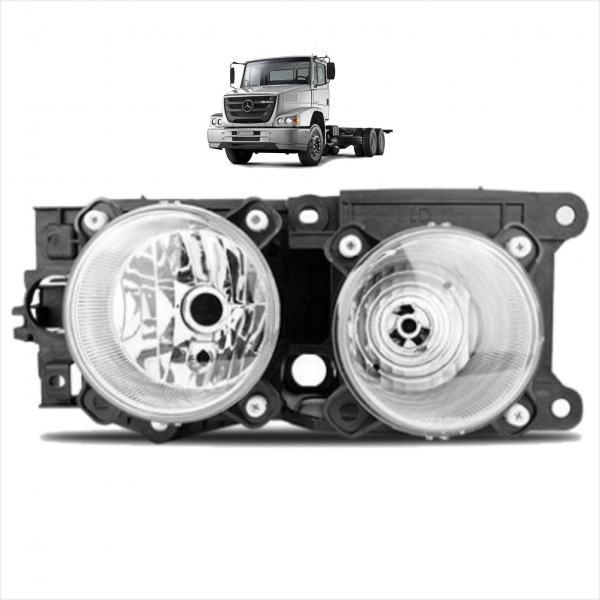 FAROL DIANTEIRO ESQUERDO - MERCEDES ATRON 2013/.. ...