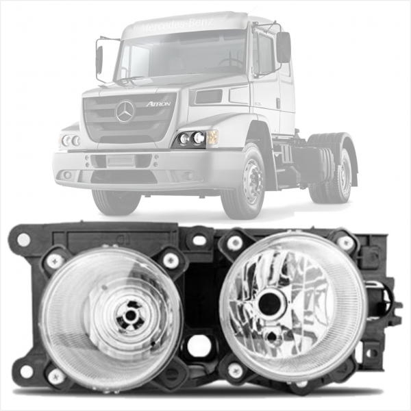 FAROL DIANTEIRO ESQUERDO - MERCEDES ATRON 2013/.. 6968200161
