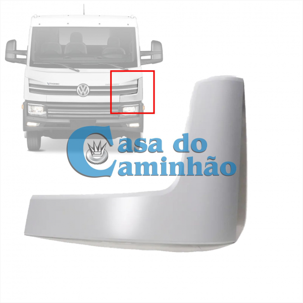 DEFLETOR EXTERNO CAPO ESQUERDO - VW NOVO DELIVERY 23B853117