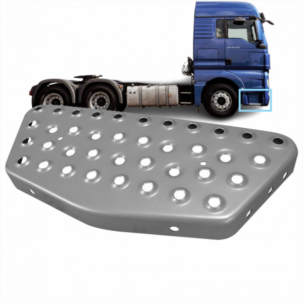 Pisante Central Do Estribo Superior Man Tgx Bl Fibras*