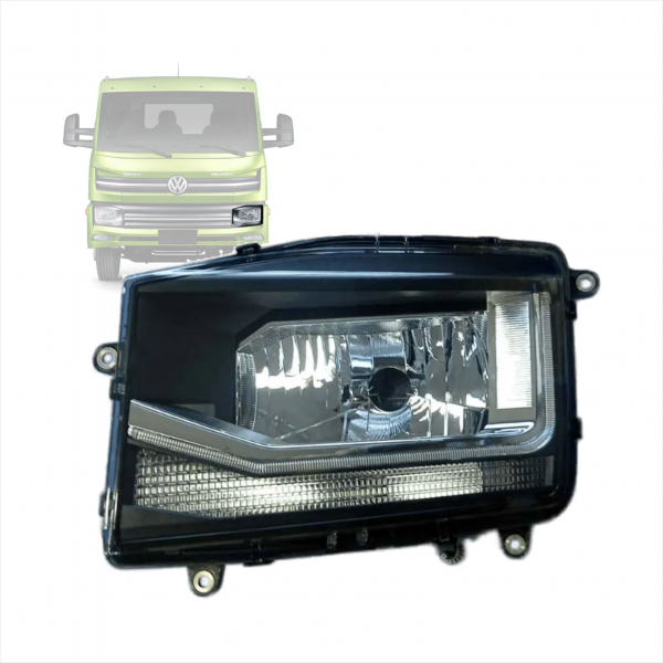 FAROL DIANTEIRO ESQUERDO - VW NOVO DELIVERY - 23B9...