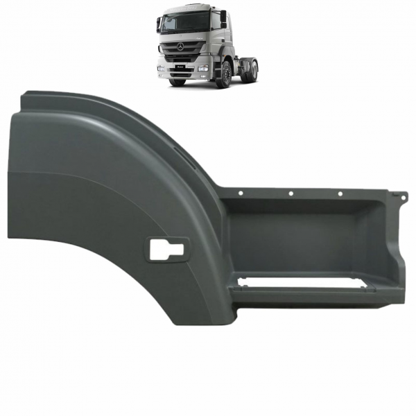ESTRIBO COM PARALAMA DIREITO - MERCEDES AXOR - 9586601001