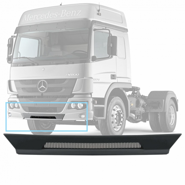 PARTE CENTRAL DO SPOILER - MERCEDES ATEGO 2012/.. ...