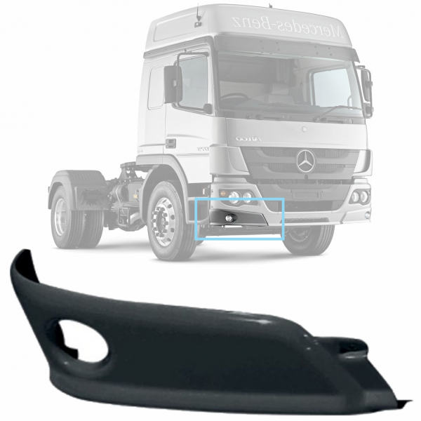 PONTEIRA DO SPOILER DIREITO - MB ATEGO 2012/... 95...
