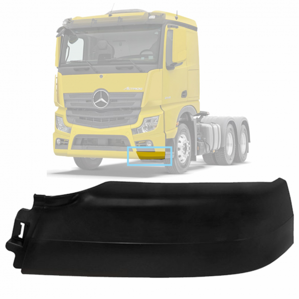 ACABAMENTO ESQUERDO DO PARACHOQUE - MB NEW ACTROS 9608850938