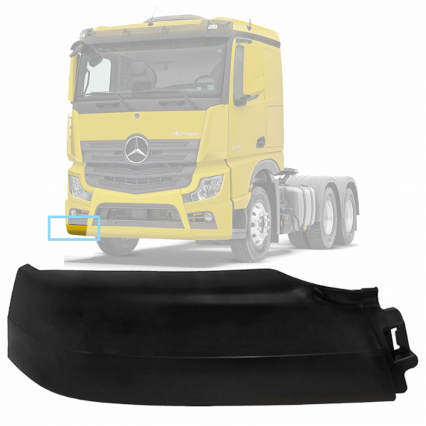ACABAMENTO DIREITO DO PARACHOQUE - MBB NEW ACTROS 9608851138
