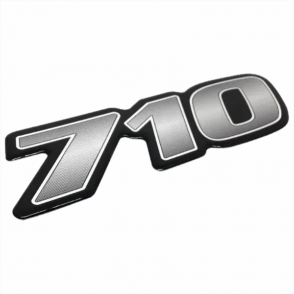 Conjunto (par) Emblema Mb 710 Bl Fibras*