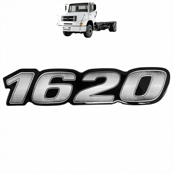 Conjunto (par) Emblema Mb 1620 Bl Fibras*