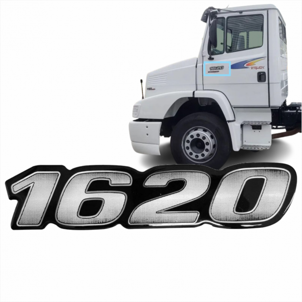 Conjunto (par) Emblema Mb 1620 Bl Fibras*