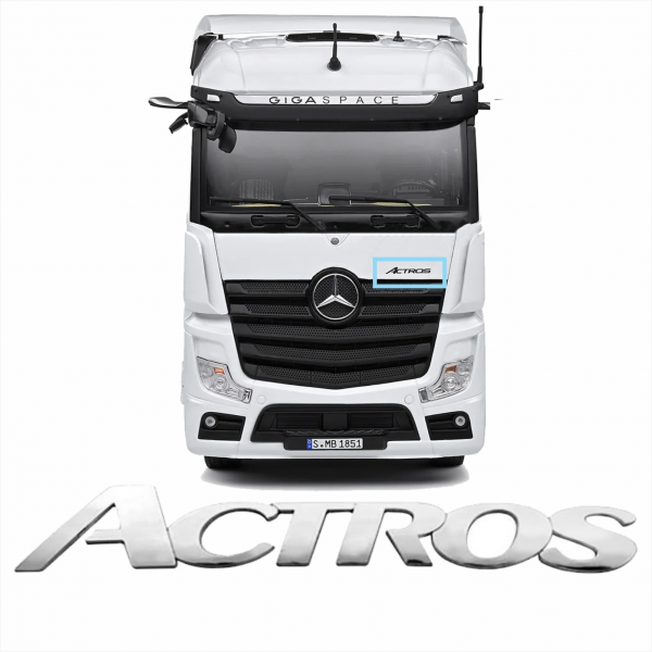 Letreiro Actros Bl Fibras*