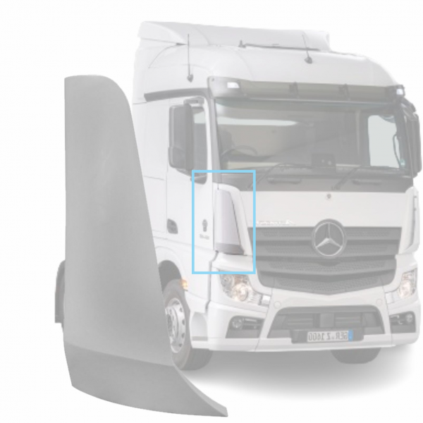 DEFLETOR EXTERNO DIREITO - MERCEDES NEW ACTROS - 9607511330