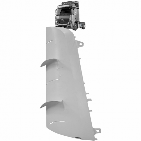 DEFLETOR INTERNO ESQUERDO - MERCEDES NEW ACTROS - ...