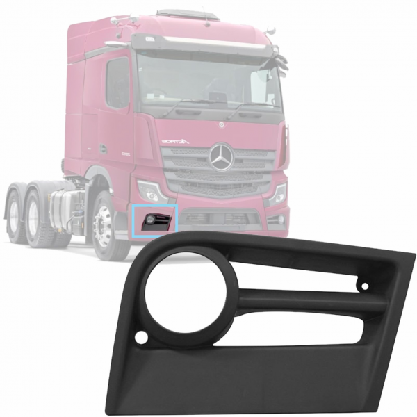 ACABAMENTO DO FAROL AUXILIAR LD - MBB NEW ACTROS 9608808663