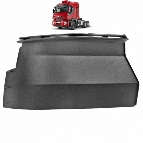 MOLDURA DO DEFLETOR DIREITO - IVECO STRALIS 08/11 504156595