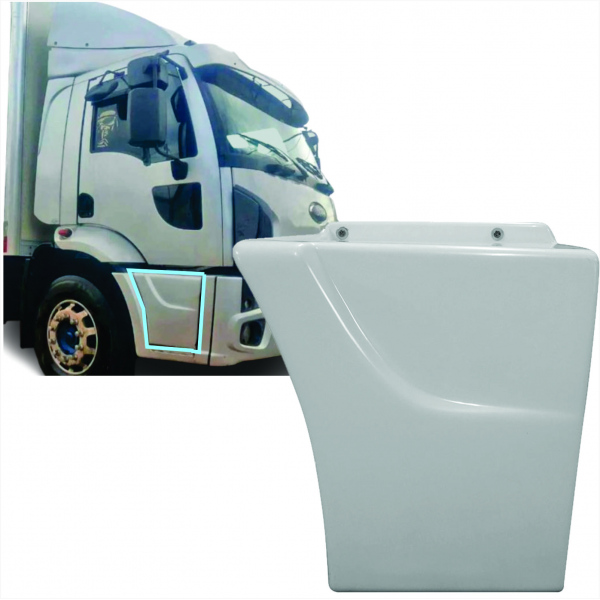 Tampa Estribo Antifurto L.d. Cargo Bl Fibras*