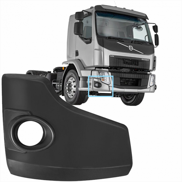 Ponteira Parachoque L.d. Vm Bl Fibras*