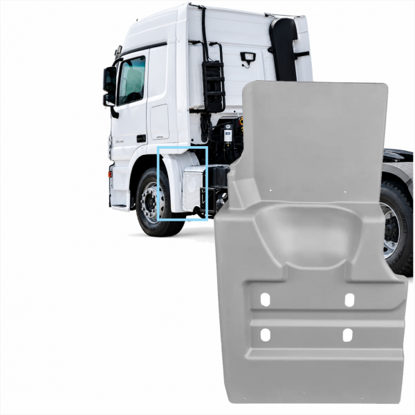 Para-lama Traseiro Mb Actros Le Amalcaburio