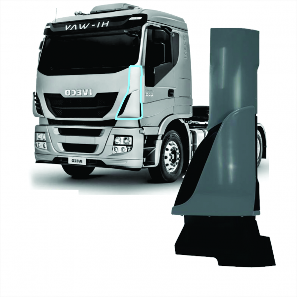 Defletor De Ar Iveco Bl Fibras*