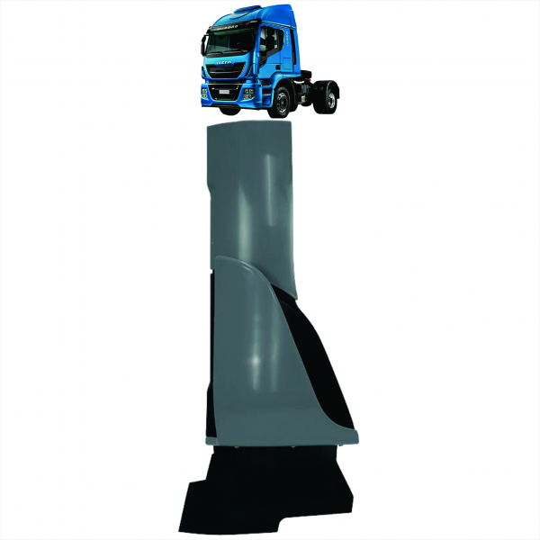 Defletor De Ar Iveco Bl Fibras*