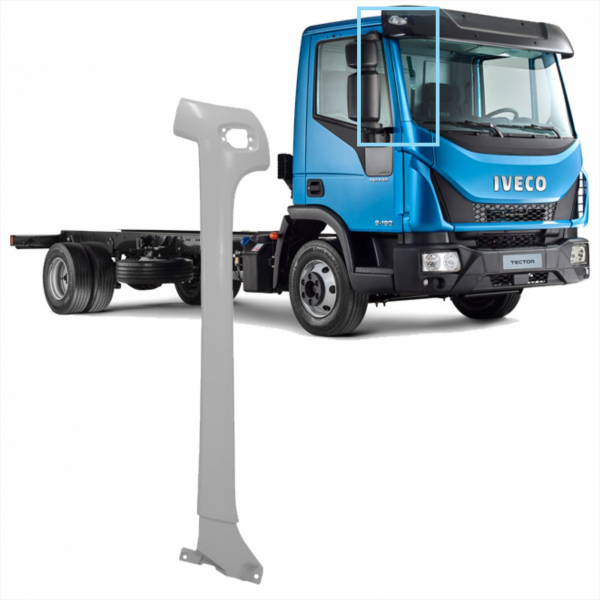 Acabamento L.d. Da Coluna Do Iveco Tector Bl Fibras*