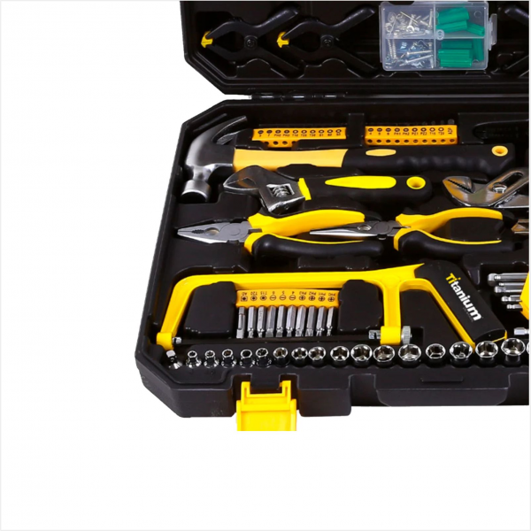  KIT FERRAMENTAS 156 PEÇAS PROFISSIONAL COM MALETA