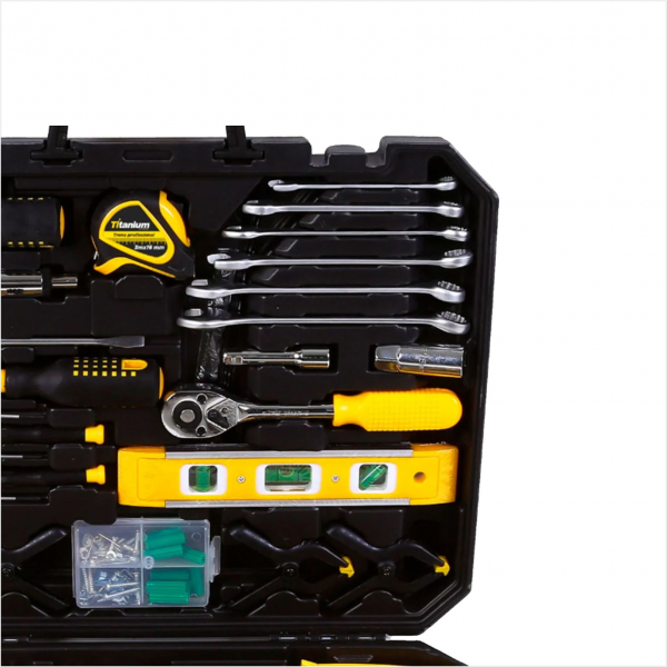  KIT FERRAMENTAS 156 PEÇAS PROFISSIONAL COM MALETA