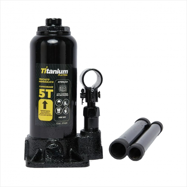 Macaco Hidraulico 05t Titanium Do Brasil