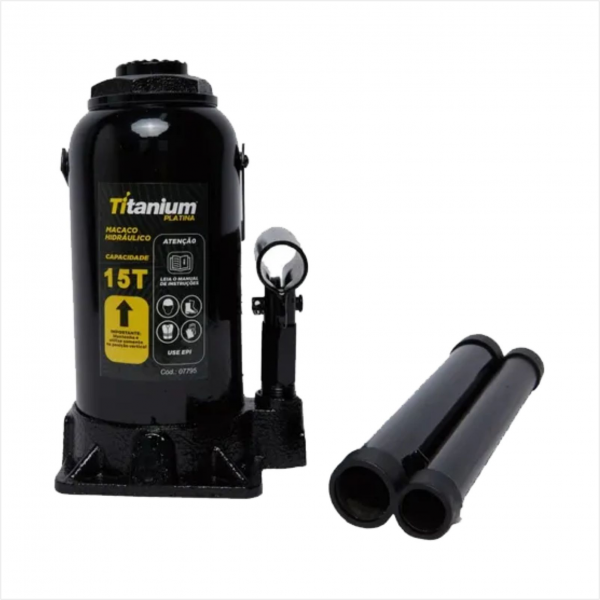 Macaco Hidraulico 15t Titanium Do Brasil