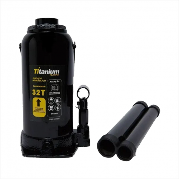 Macaco Hidraulico 32t Titanium Do Brasil