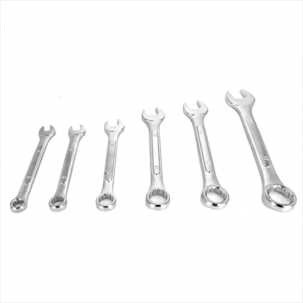 Kit Chave Combinada - 6 Pecas Titanium Do Brasil