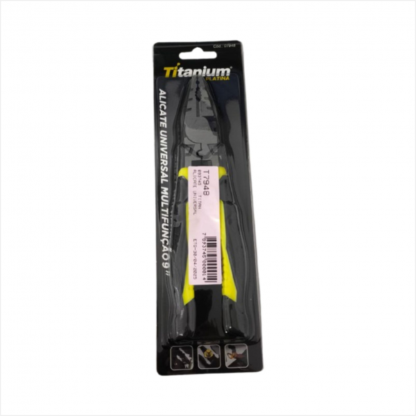 Alicate Universal Titanium Do Brasil