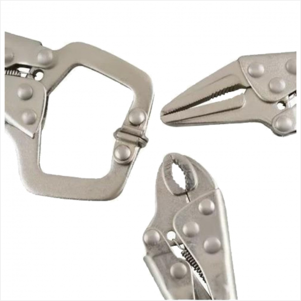 Kit Alicate Pressao 3pcs Titanium Do Brasil
