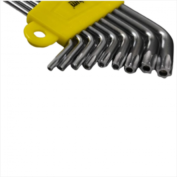 Kit De Chaves Torx 9 Pcs Titanium Do Brasil