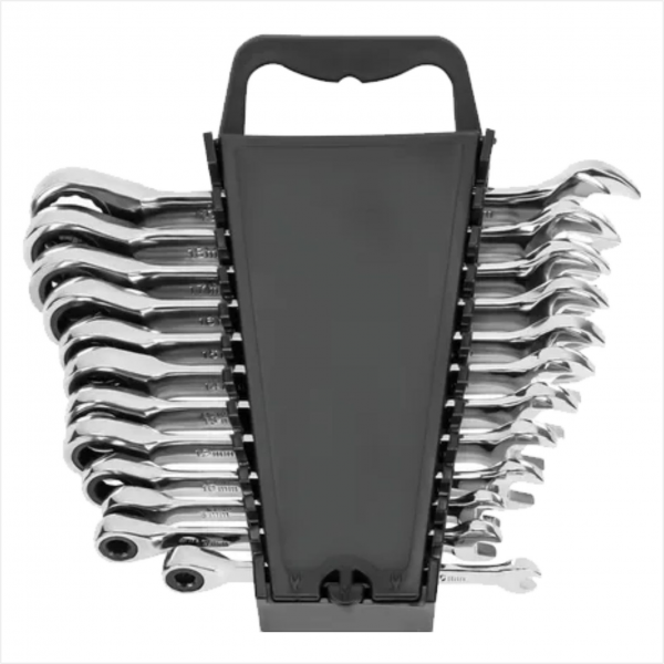 Kit Chaves Combinadas 12pcs Titanium Do Brasil