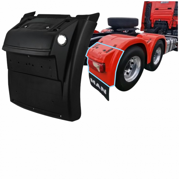 Meio P/ Lama Tras Le/ld Mn Tgx Bl Fibras*