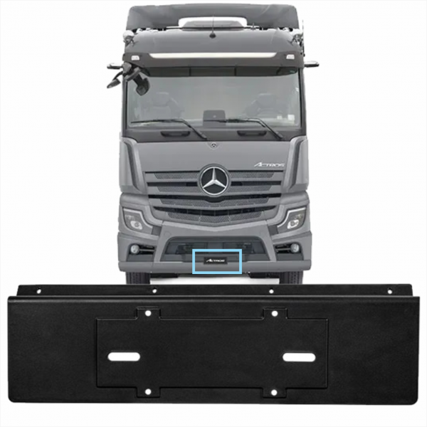 Suporte De Placa Mb Actros Bl Fibras*