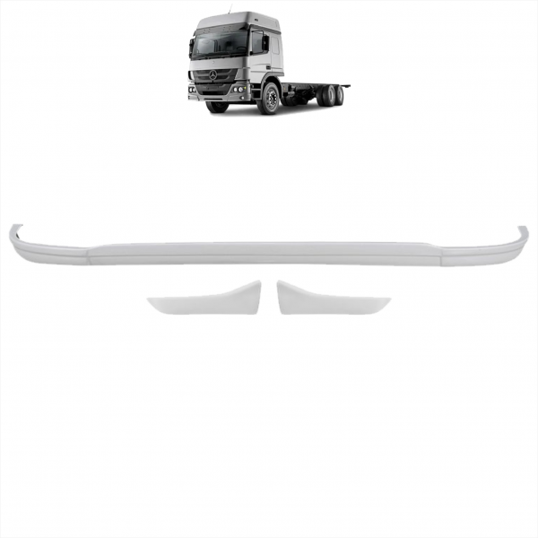 Kit Spoiler Mb Atego Bl Fibras*