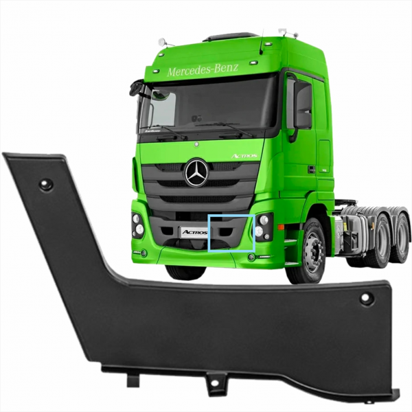 ACABAMENTO INTERNO PARACHOQUE LE - MB ACTROS 2546 9438842274