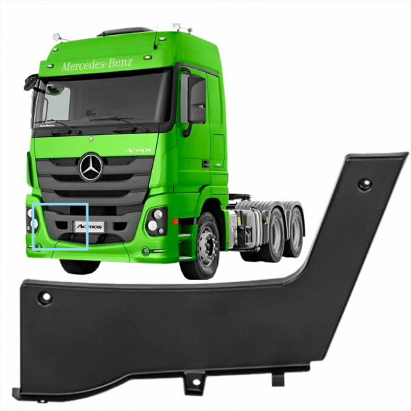 ACABAMENTO INTERNO PARACHOQUE LD - MB ACTROS 2546 9438842274