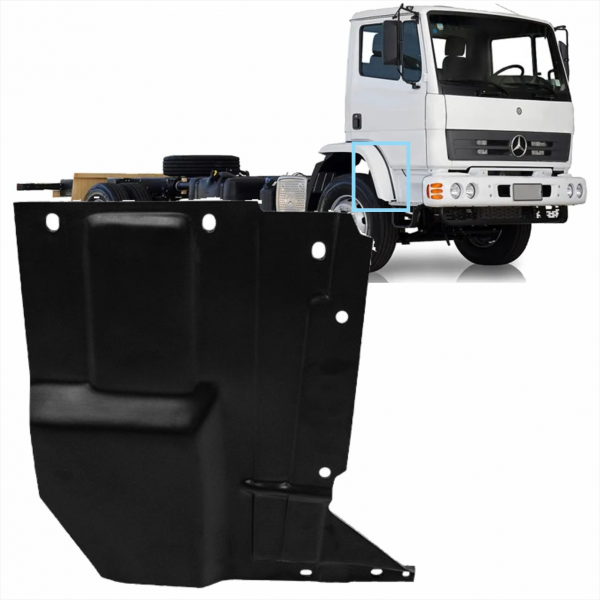 PARALAMA INTERNO CABINE LD - MB ACTROS 1319 / 1635 693881001